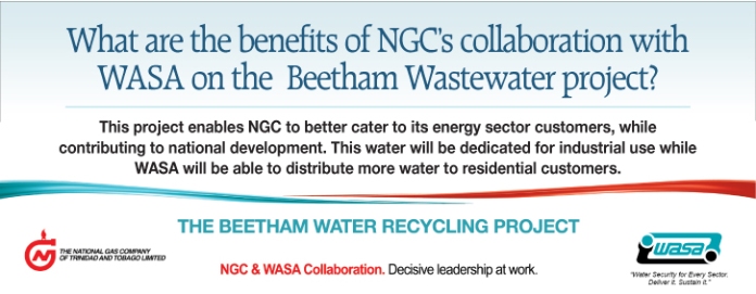 NGC Advertisement for Beetham Water Recycling Project – Benefits | March 2014